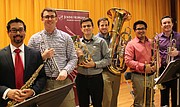 Marquee Brass features five virtuoso musicians – all Peabody graduate students