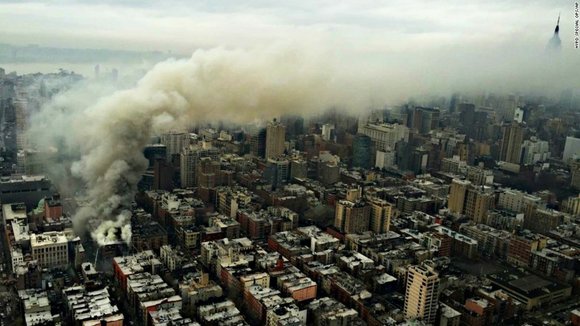 Powerful images of the NYC building collapse