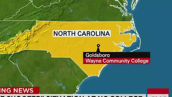 ‘Active shooter’ reported at North Carolina college