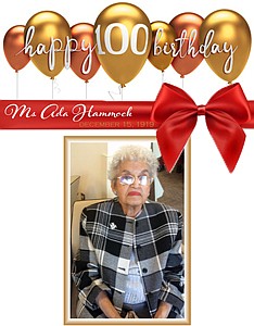 Baltimore Resident, Ada Haddock turning 100!