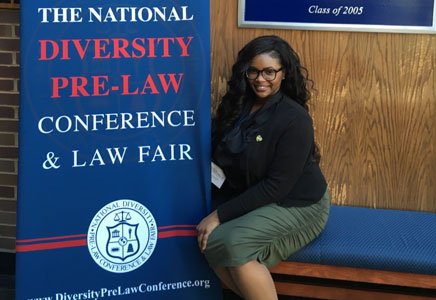 Young woman inspired to study law to effect change