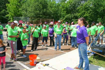 BGE, Salvation Army and KaBOOM! team up to build a playground for Annapolis Children