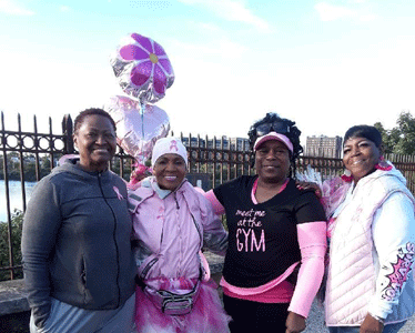 Baltimore City Community Health Walkers Are Thinking Pink!