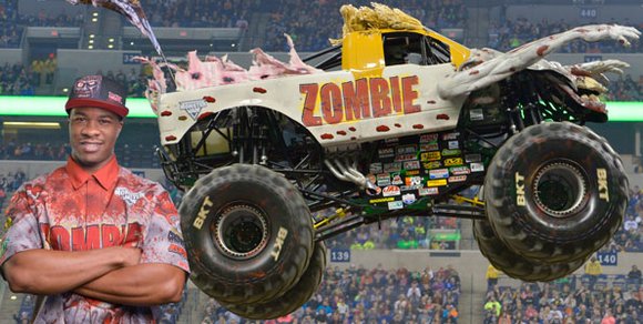 First African-American driver leads Monster Jam into Baltimore