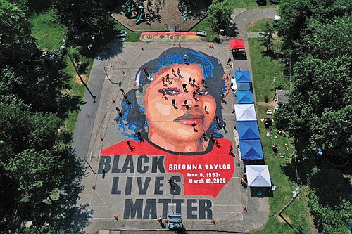 Banneker-Douglass Museum assisted in creation  of Breonna Taylor, Black Lives Matter Mural