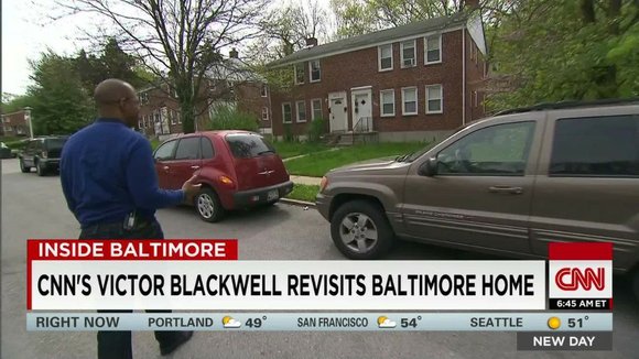 CNN’s Victor Blackwell revisits Baltimore hometown
