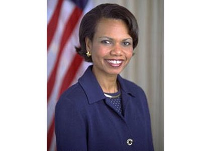 Condoleezza Rice, not welcome?