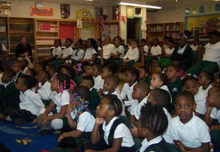 Baltimore Continentals celebrated Black History Month with African American Read-Ins
