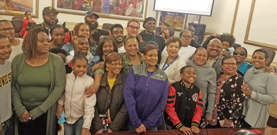 Dylan Gilmer (Young Dylan) was greeted by a packed room full of Annapolis City Officials, family and friends who showed up at Annapolis City Hall to celebrate the fifth grader’s next chapter. The rapper and performer received a key to the city and citations from Annapolis City Officials on Monday, October 28, 2019.