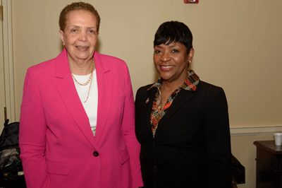 Baltimore Times' Publisher Joy Bramble & Maryland Speaker Adrienne Jones