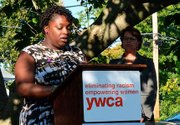 Survivor and former YWCA client Ieisha Haynes provides a poignant description of her life as a victim of domestic violence.   
