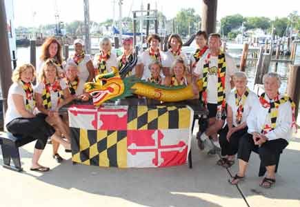 Annapolis Dragon Boat Club marks Breast Cancer Awareness Month