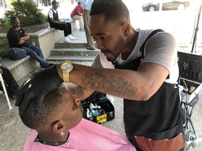 Local Barber Gives Back With Free Haircuts