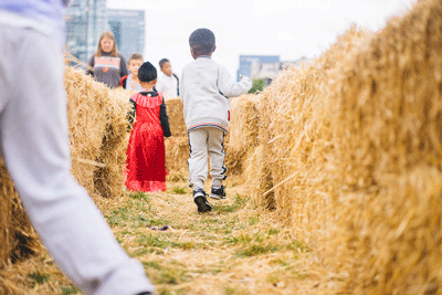 Waterfront Partnership’s 12th annual Harbor Harvest Fall Children’s Festival will once again transform Rash Field into a fall extravaganza with its family-friendly Inner Harbor tradition on Sunday, October 6th from 10 a.m. to 3 p.m.