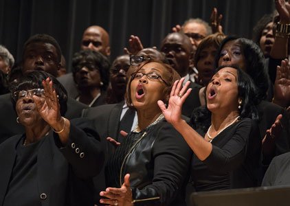 Peabody students and Baltimore gospel choirs present joint concert