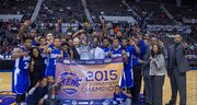 Hampton wins the Mid Eastern Athletic Conference Basketball Title