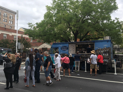 Greek on the Street Food Truck as part of 