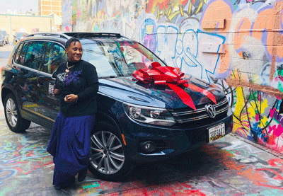 Local Activist Receives New Vehicle, Recognition From Mayor At Special Ceremony