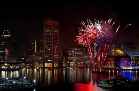 Celebrate Fourth of July at Baltimore’s Inner Harbor