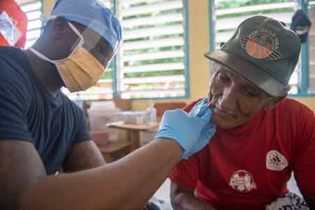 Local Navy Hospitalman participates in humanitarian aid in Belize