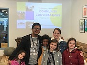 Kids at The Baltimore Times 'Community Conversation'