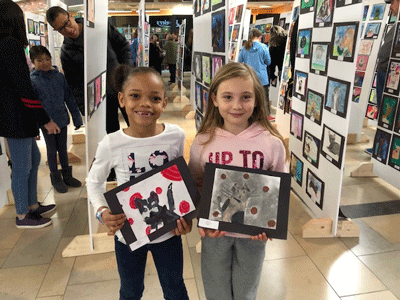 Calvert School Students Participate In 6th Annual Kindness For Paws Art Show