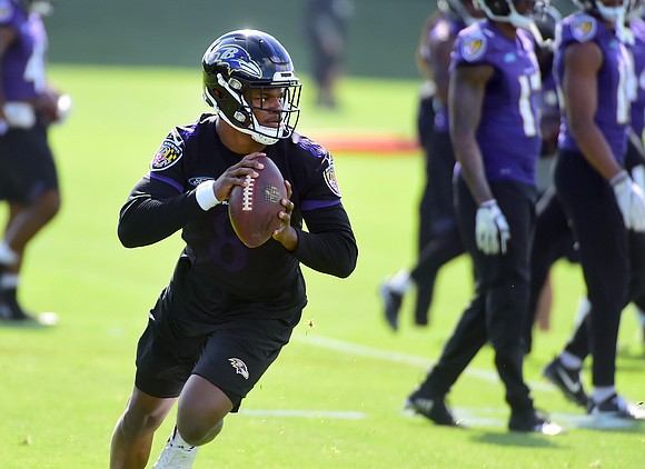 Lamar Jackson Already Excelling At Ravens Camp