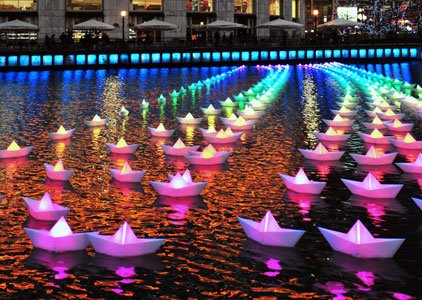 Electrifying ‘Light City Baltimore’ shines at the Inner Harbor March 28-April 3