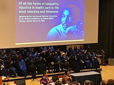Johns Hopkins Holds 38th Anniversary MLK, Jr. Commemoration
