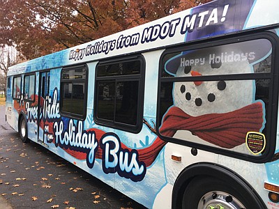 Celebrate The Season Aboard The MDOT MTA Holiday Bus