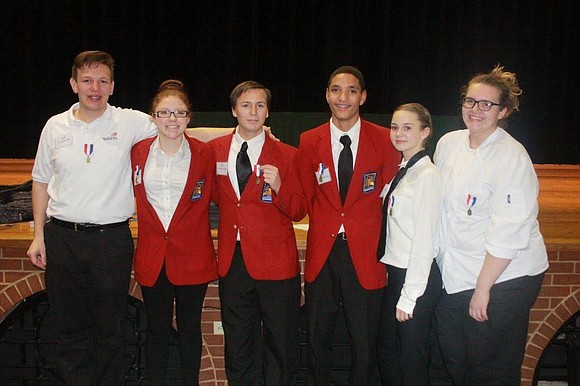 Milton Hershey School Students Receive 14 Medals at District SkillsUSA Contest