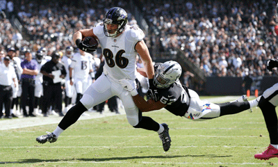 Tight End Nick Boyle Sets The Tone For The Ravens