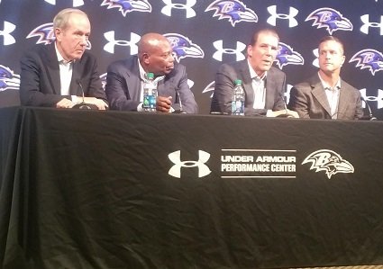 Ravens owner Steve Bisciotti plans to stay the course