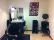 Before Rob’s Barbershop Community Foundation completed work at the Phoenix Academy in Annapolis, the space was used as a storage area. It was converted to a barber/beauty salon for students who need grooming services.  