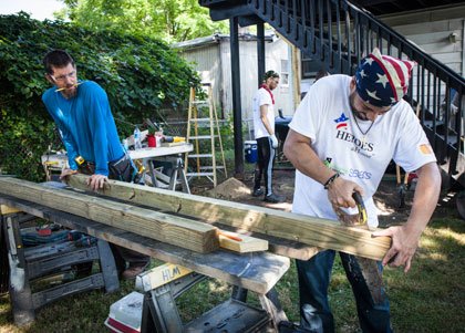 Heroes at Home, Rebuilding Together team up to renovate veteran’s home