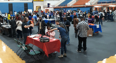 This year's STEM Day Extravaganza at Morgan State University garnered hundreds of students from Baltimore and surrounding areas for a day of fun-filled, interactive, STEM-related educational activities.