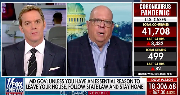 Watch: Governor Hogan Discusses Maryland’s COVID-19 Response On  FOX News, CNN, MPT