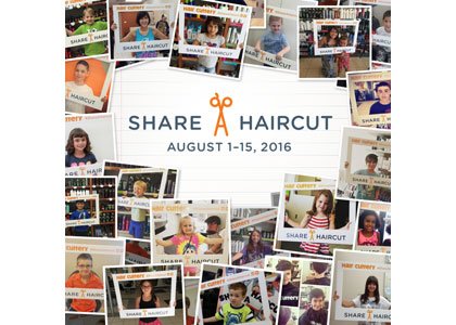 Hair Cuttery benefits children with school Share-A-Haircut Program
