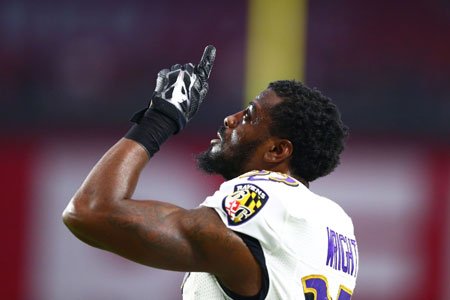 Shareece Wright settles into groove with Ravens defense