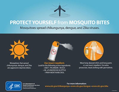 Winter break, holiday travelers reminded to take Zika virus precautions