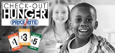 Price Rite Supermarkets Annual Check-out Hunger Fundraising Campaign