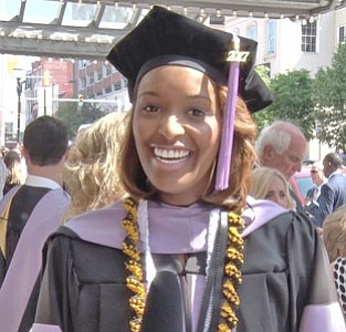 Miss Black Maryland Graduates Dental School