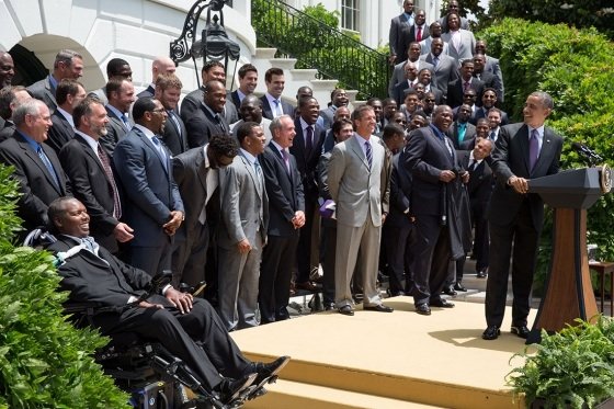 Baltimore Ravens honored at White House