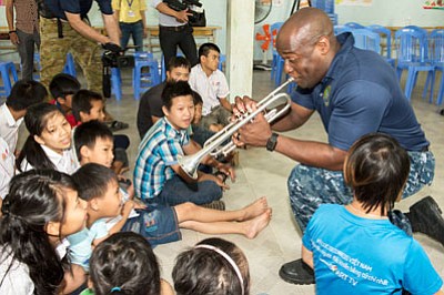 Severn Sailor participates in humanitarian efforts in Vietnam