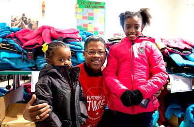 The coat distribution event benefitted Legal Aid, and took place at the Boys & Girls Club of Metropolitan Baltimore. The Club is located at 3560 3rd Street in Brooklyn, MD. According to Macy’s, 500 coats were distributed.
