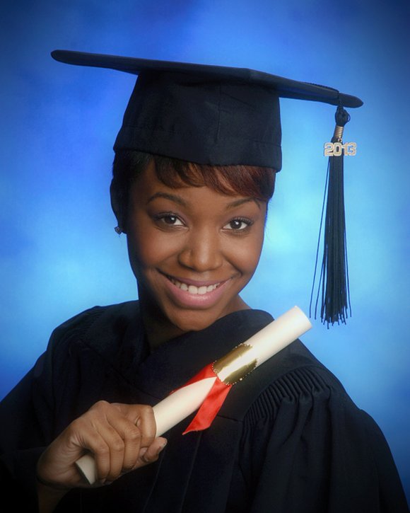 Poly Senior Taylor Williams receives associate’s degree at BCCC one day before high school graduation