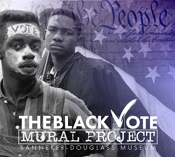 The Black Vote Mural Project Opens At Banneker-Douglass Museum