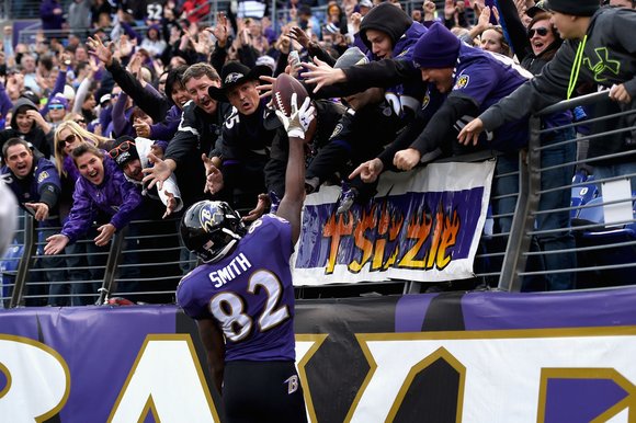 Torrey Smith will be missed by both the Ravens and the Baltimore community