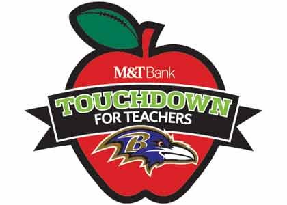 Baltimore Ravens and M&T Bank: Kick-Off Touchdown for Teachers Program