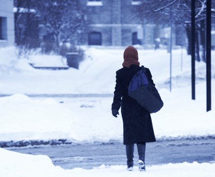Tips for walking safely in snow and ice